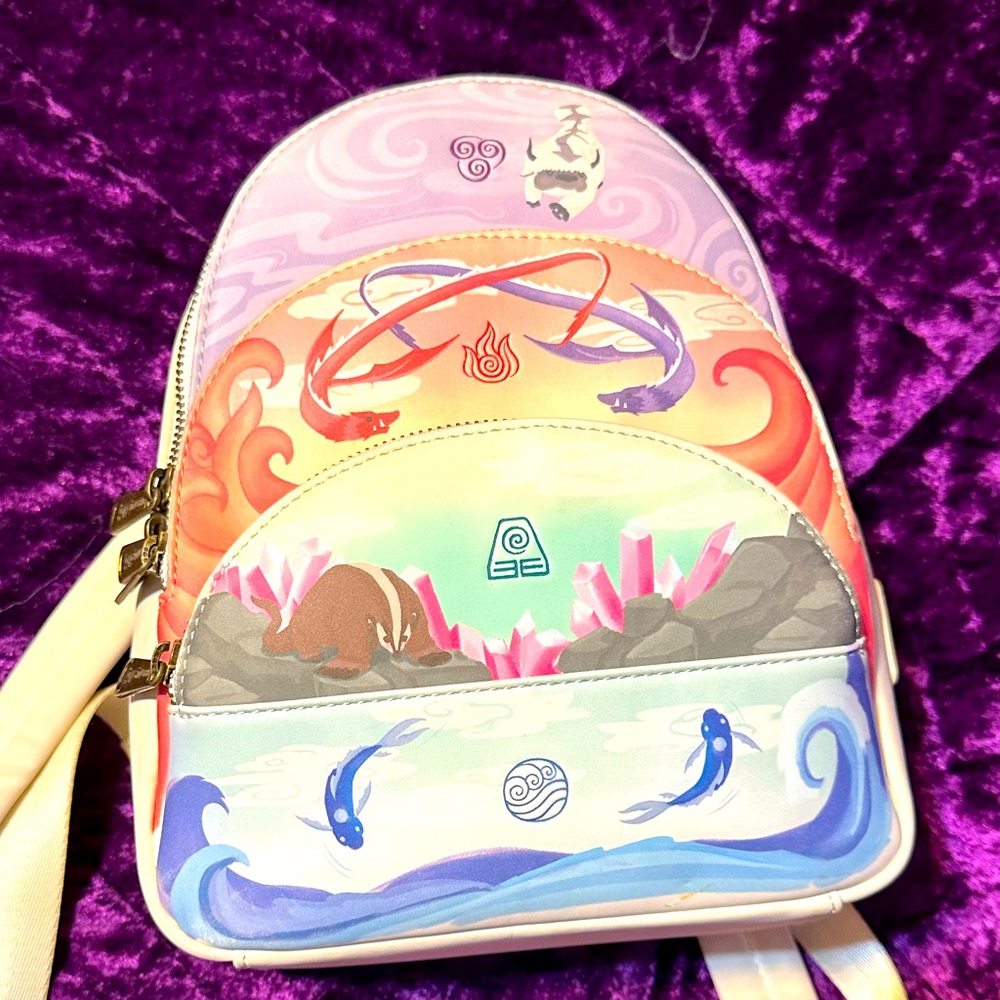 Exclusive Avatar: The Last Airbender Loungefly Backpack
